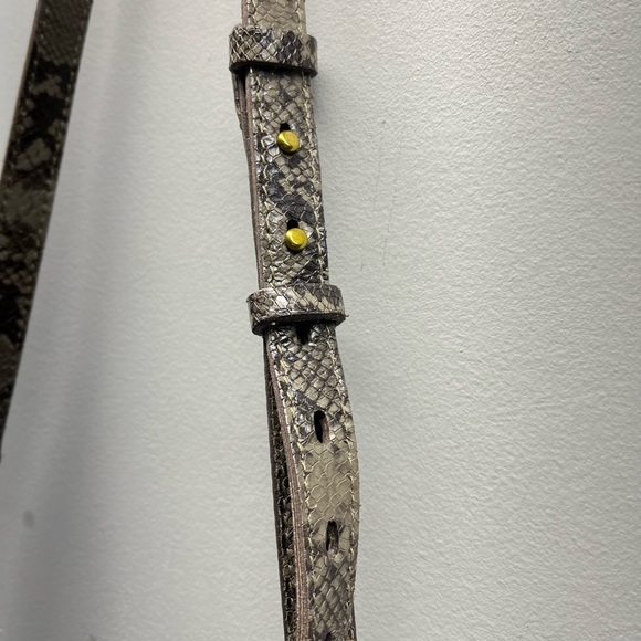 Madewell Transport Snakeskin Crossbody Purse - Picture 7 of 9